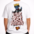 Solo Threads Love Peace Positivity Tee - White